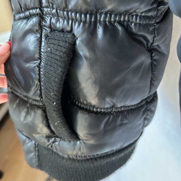 Justice Black Puffer Jacket - Picture 5 of 7